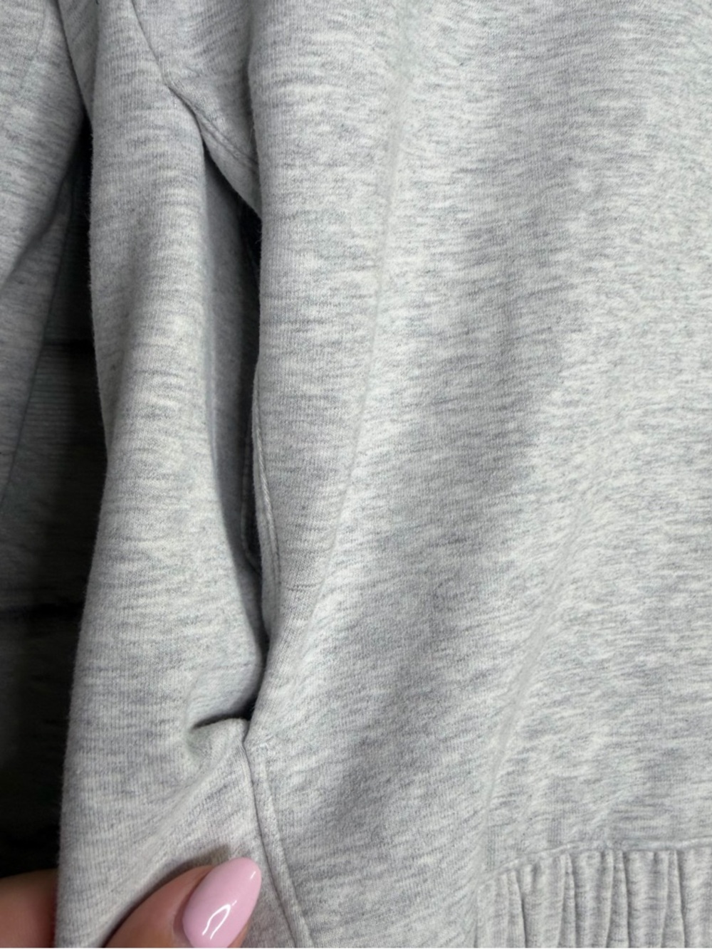 Lululemon Stress Less Funnel Neck Heather pullover - Size: 2 - Picture 3 of 7